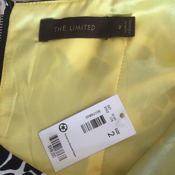 NWT The Limited Floral Printed Dress 2 - Picture 6 of 8